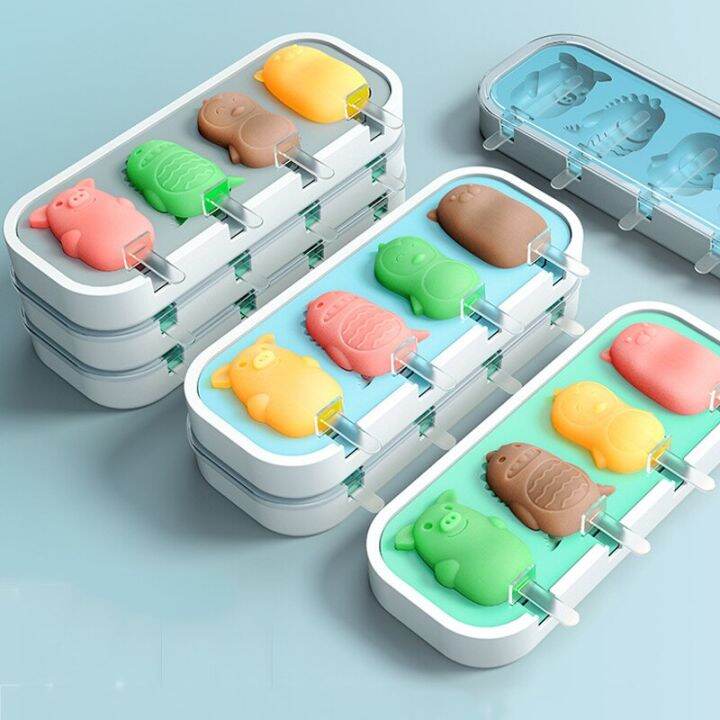 cartoon-silicone-ice-cream-mold-diy-popsicle-mold-ice-cube-tray-ice-pop-block-freezer-fruit-juice-dessert-maker-tool-for-kids-ice-maker-ice-cream-moul