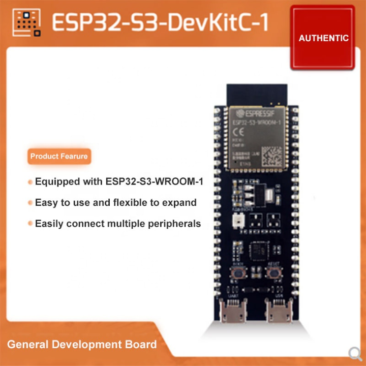 Original Espressif Esp32 Esp32-S3 ESP32-S3-DevkitC-1 Development Kit ...