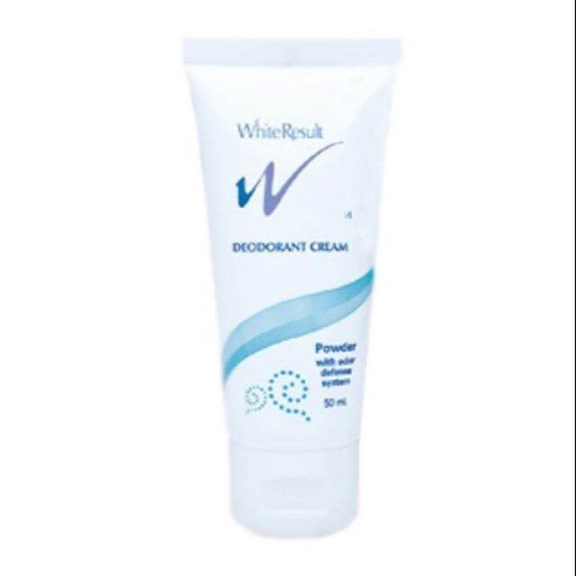 White Result Deodorant Cream (Powder) 50ml Lazada PH