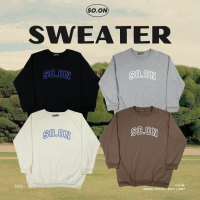 SO.ON Sweater เสื้อสเวตเตอร์แขนยาว