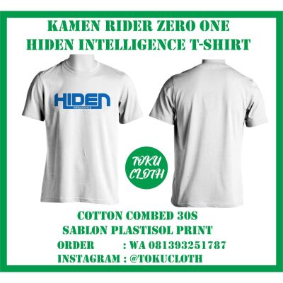 เสื้อยืด พิมพ์ลาย Kamen Rider Zero One Hiden สําหรับผู้ชายSize S-5XLS-5XL