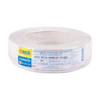 สายไฟ THW IEC01 BCC 1x2.5 ตร.มม. 100 ม. สีขาวELECTRIC WIRE THW IEC01 BCC 1X2.5SQMM 100M WHITE **ราคารวม Vat แล้วค่ะ ไม่มีบวกเพิ่ม**