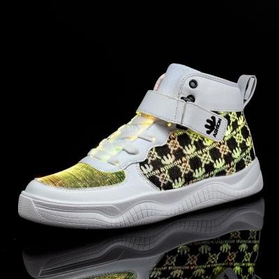 RayZing New Fiber Optic Shoes for Men and Women USB Rechargeable Glowing Sneakers Man Casual Shoes Party Shoes Cool Shoes