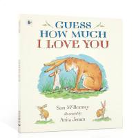 Guess how much I love you picture book Liao Caixing book list childrens English Enlightenment EQ father love book 2-4-6-8 years old childrens book