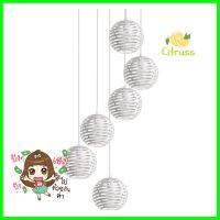 ไฟช่อ NEOLIGHT 7095-6 6 หัว สีขาวCLUSTER PENDANT LAMP NEOLIGHT 7095-6 6-LIGHT WHITE **ราคารวม Vat แล้วค่ะ ไม่มีบวกเพิ่ม**