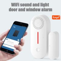 Sound Door Alarm Sensor Tuya Wifi Sensor Residential Alarms Magnetic Switch Security Systems for Home Zigbee Sensors Open Window Household Security Sy