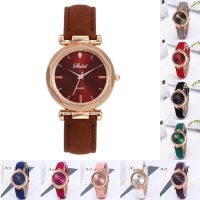 Ready Stock Fashion rosted Leather Casual Watch Classical Lovely Elegant Luxury og Quartz Crystal Wristwatch