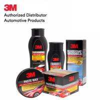 3M Car Care Set GLASS COATER WINDSHILED + Car Shampoo + PASTE WAX ชุดดูแลรักษารถยนต์  3M แชมพูล้างรถ + น้ำยาเคลือบกระจก + แวกซ์ขี้ผึ้งเคลือบเงารถยนต์ น้ำยาเคลือบรถ สูตรคานูบา ราคาพิเศษ