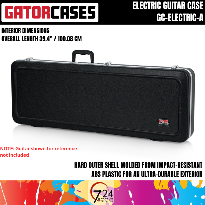724ROCKS Gator case Gator Electric Guitar Case GCELECTRICA Gator