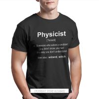 Physicist ManS Tshirt Science Equation Formula O-Neck 100% Cotton T Shirt Funny Gift Idea