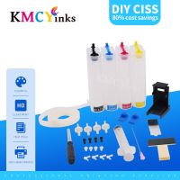 ถังระบบหมึก Ciss ขนาดใหญ่ Kmcyinks สำหรับ HP 140สำหรับ HP140โฟโต้มาร์ท C4283 C4583 C4483 C5283 D5363ตลับหมึกเครื่องพิมพ์ของตกแต่งงานปาร์ตี้