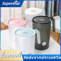 Super thai⚡กาน้ำพลาสติกทนความร้อน เหยือกน้ำแบบใส เหยือกพลาสติก เหยือกน้ำ คูลเลอร์น้ำ pitcher เหยือกน้ำพลาสติก บีกเกอร์พลาสติก แบบมีหูจับ ทนความ