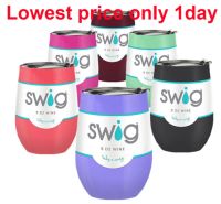 Swig Egg Beer Cup 9oz Swig Wine Cup Stainless Steel Vacuum Coffee Tumbler Swi Mug Termos Swig Tumbler Thermos Garrafa Termica