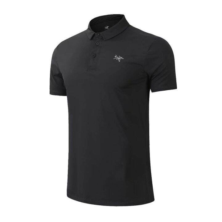 original-big-bird-high-end-business-polo-shirt-physical-store-same-style-mens-ice-silk-t-shirt-short-sleeved-lapel-casual-outdoor-golf