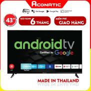 ACONATIC Android TV 43 inch, Model 43HS100AN, Điều khiển bằng giọng nói