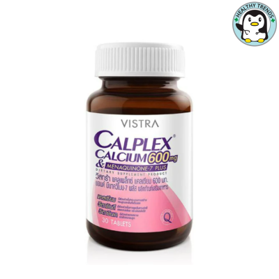 Vistra Calplex Calcium 600 mg &amp; Menaquinone-7 Plus 30 เม็ด [HHTT]