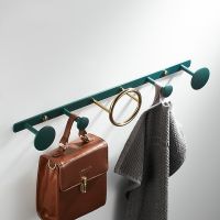 ☎ Creative Ring Towel Holder Thickened Brass Bathroom Shelf Multi-function Towel Stand Versatile and Practical Bath Towel Rack