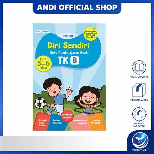 Penerbit Andi - Diri Sendiri, Buku Pembelajaran Anak TK-B, Usia 5-6 ...