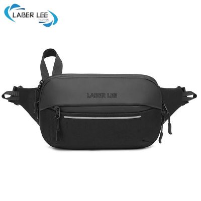 Laber Lee กระเป๋าคาดเอว กันน้ํา สีดํา สําหรับผู้ชาย ส่งอย่างรวดเร็วจากไทย