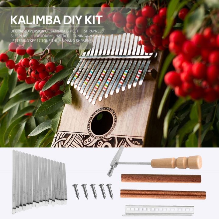 yf-anti-rust-kalimba-sets-thumb-shrapnel-wood-tuning-musical-instrument-supplies