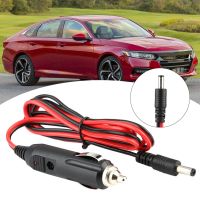 12/24V 1.2m Universal Car Charger ปลั๊กไฟแช็กอะแดปเตอร์สายไฟสีดำ