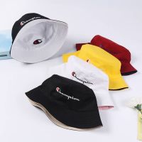 beach hat Fashion High Quality Reversible Embroidered Bucket Hat for women double-sided fisherman hat Cotton hat for men 【JULY]