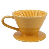 Koonan Ceramic Hand Brew Coffee Filter Cup Conical Filter Coffee Dripper Kit Household Coffee Appliance Pour over Coffee Stand