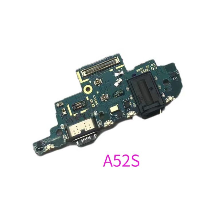 【❉HOT SALE❉】 nang20403736363 สำหรับ A52s Samsung Galaxy A528b A528เชื่อมต่อแท่นชาร์จ Usb สายเคเบิลงอได้บอร์ดพอร์ต