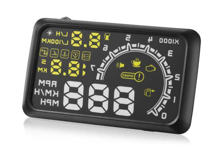 Speeding Warning Digital car speedometer GPS speedometer Car hud head