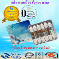 เครื่องกรองน้ำ 6 ขั้นตอน แบบฝาครอบ Care-Family