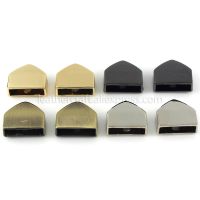 ▼✈ 10pcs Metal Zipper Stopper Zipper Tail Clip Stop Tail Plug Head with Screw DIY Bag Leather Hardware Leather Craft 13mm(1/2 )