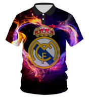 2023 new design- Real Madrid Football Club-Real Madrid Football Club high quality full sublimation polo shirt030