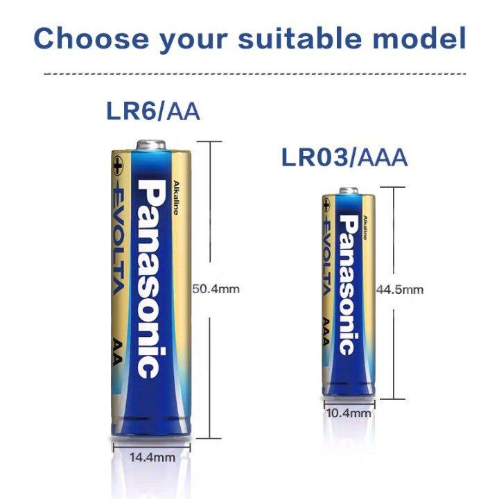 ขายยกกล่อง-panasonic-evolta-aaa-pack-2-ก้อน-6-packs-12-ก้อน-lr03eg-2bn-premium-alkaline-battery-ถ่านอัลคาไลน์-พานาโซนิค-อีโวลต้า