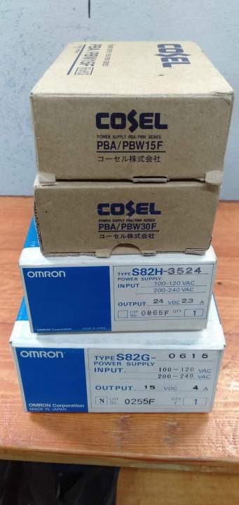 new-ใหม่-power-supply-omron-s82h-3524-s82h-0615-cosel-pba-pbw15f-pba-pbw30f-เหลือจากงาน-มรกล่อง