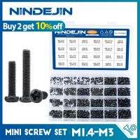 650pcs Cross Recessed Round Pan Head Machine Screws Set M1.4 M1.7 M2 M2.5 M3 Mini Screw laptop computer screw Phillips Screw Kit Screw Nut Drivers