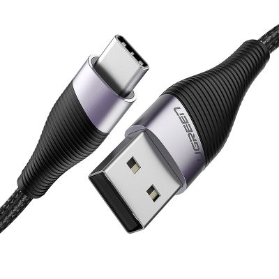 Ugreen สายชาร์จ Type C 3A USB C 0.5 ม. 1 ม. 2 ม. สําหรับ Samsung S8 S9