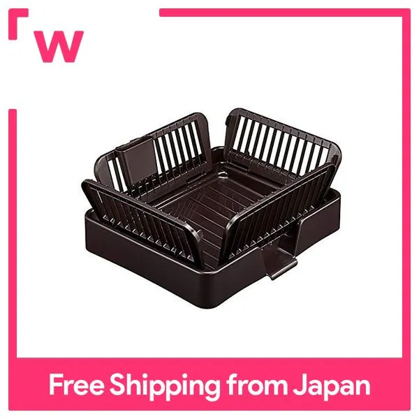 Sanko Plastic Drainer Rack Brown Drainer that can be drained ST-1 ...