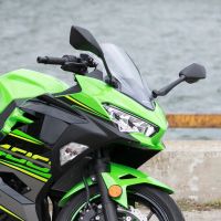 กระจกด้านข้างติดกระจกกระจกมองหลังรถจักรยานยนต์ HOTnew สำหรับ Kawasaki Ninja 400 650 1000 ZX-6R ZX 6R Ninja650 Ninja1000 ER-6F ER-4F Z1000sx 6F