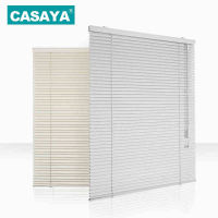 One Rod Control Venetian Blinds Waterproof C shape S shape No Drill System Frosted Venetian Blinds Oilproof