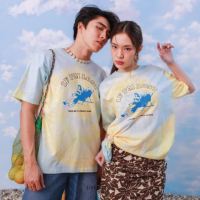 LIFE PROJECT X KimCo selected เสื้อยืดโอเวอร์ไซส์ รุ่น IF Oversize สีมัดย้อม