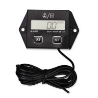 จอ Lcd 12V สำหรับเรือยนต์รถมอเตอร์ไซด์ที่เครื่องวัดความเร็วแบบดิจิตอลเครื่องยนต์มอเตอร์ไซค์เครื่องวัดชั่วโมง