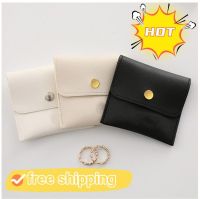 1 Pcs PU Leather Jewelry Bag Pouch For Necklace Ring Bracelet Earrings Storage Bag Women Travel Portable Jewelry Organizer