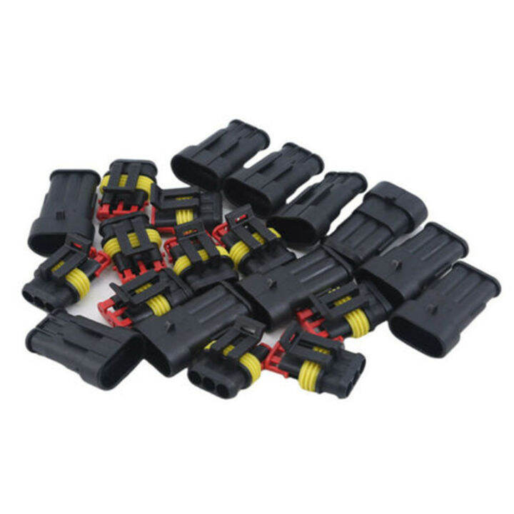 10pcs-2-pin-car-waterproof-male-and-female-way-electrical-terminal-connector-plug