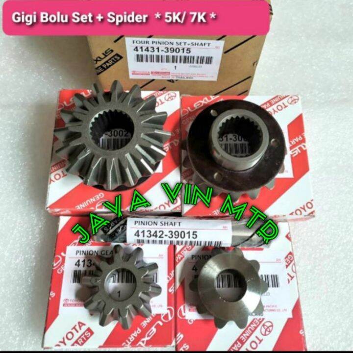 Gigi Bolu Set Shaft Gigi Gardan Toyota Kijang 5k 7k Lazada Indonesia