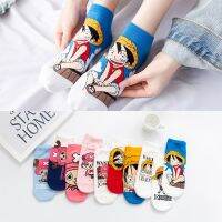 New Fashion Anime Piece Men Cotton Short Socks