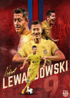 โปสเตอร์นักฟุตบอล Robert Lewandowski รับทำ โปสเตอร์ติดผนัง ของแต่งบ้าน แต่งห้องนอน 77poster