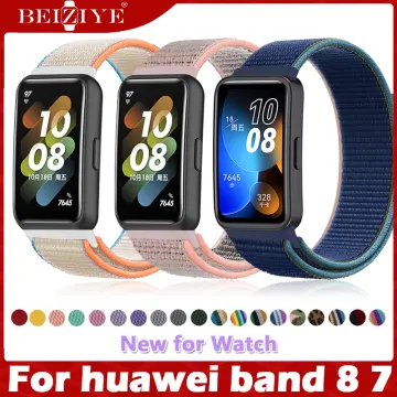 Bracelet for Huawei Band 8 Strap Nylon Sport Loop Watch Belt