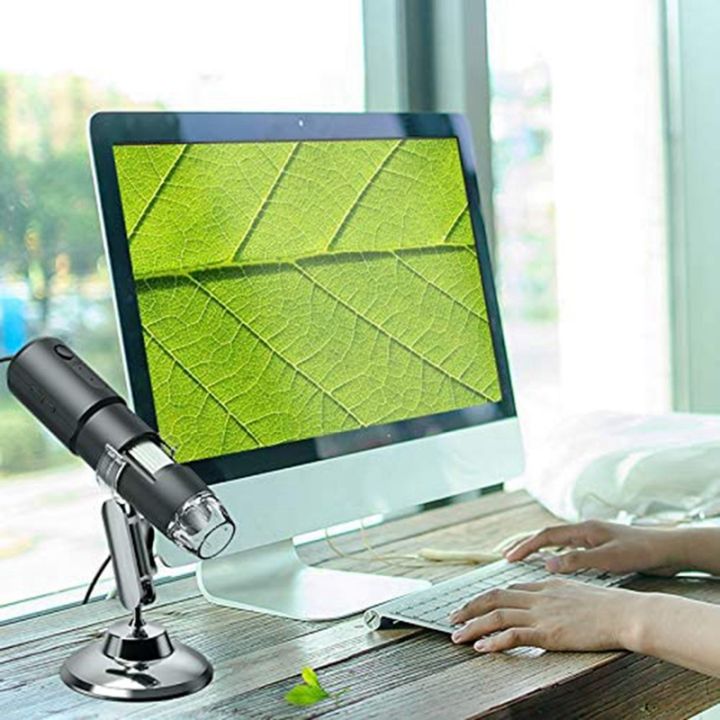 1-piece-wireless-digital-microscope-microscope-digital-microscope-compatible-with-laptop-windows-computer-black