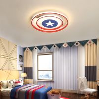 Creative Childrens Bedroom Lamp Boy Captain Childrens Lamp Cartoon Childrens Room Ceiling Light