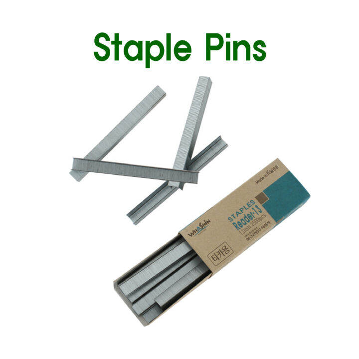 Staples Nailer Stapler Tacker Pack 10mm 12mm Made in KOREA Lazada PH